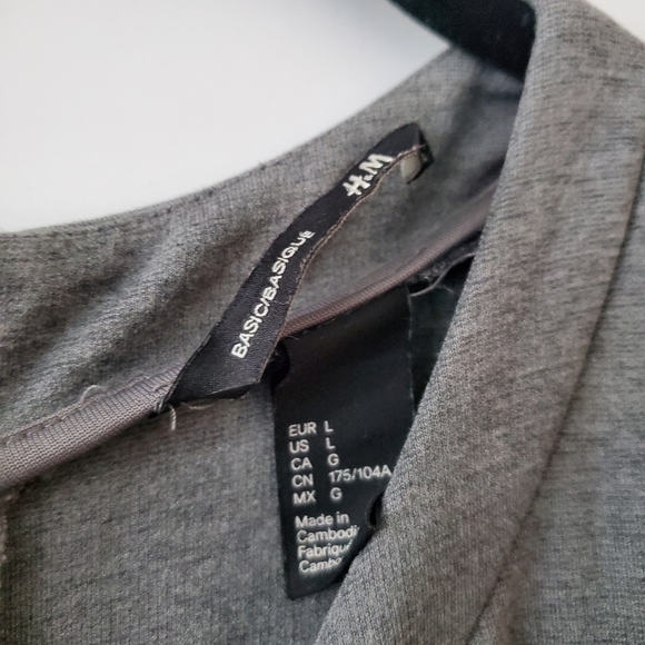 Grey H and M A Line Dress - Picture 4 of 4